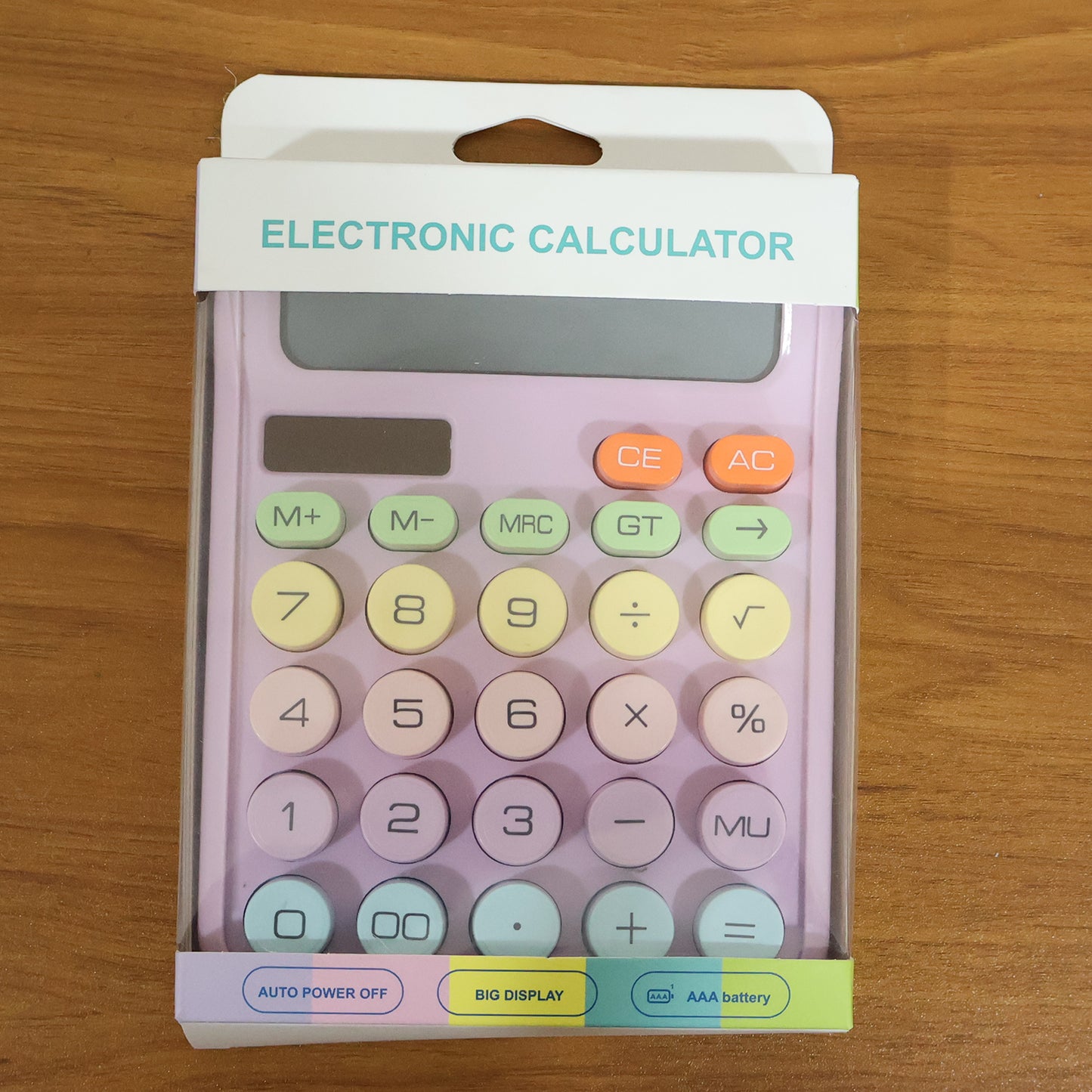 Desktop Electronic Calculator with Large Display and Soft Keys - 1 Pc - Happy Price - Image 7