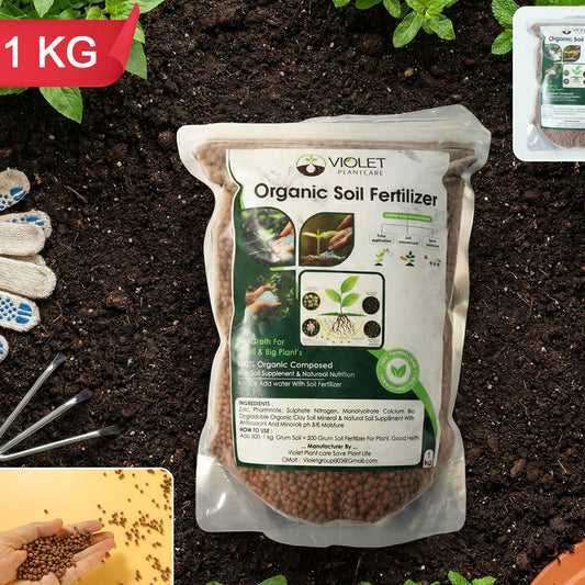 HappyPrice Organic Soil Fertilizer Granules - Natural Plant Booster (1 KG) - Happy Price - Image 1