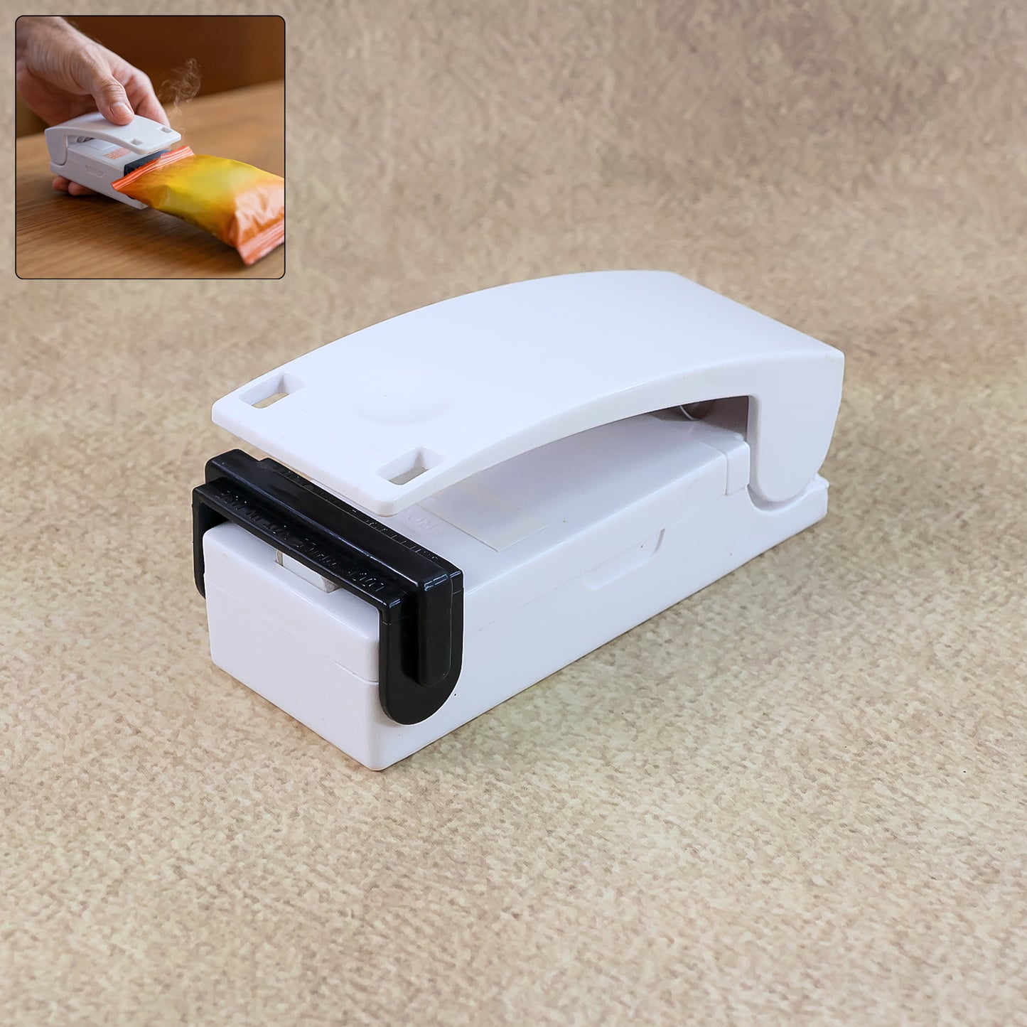 Portable Mini Heat Sealer Machine for Plastic Bags - 1 Pc - Happy Price - Image 2