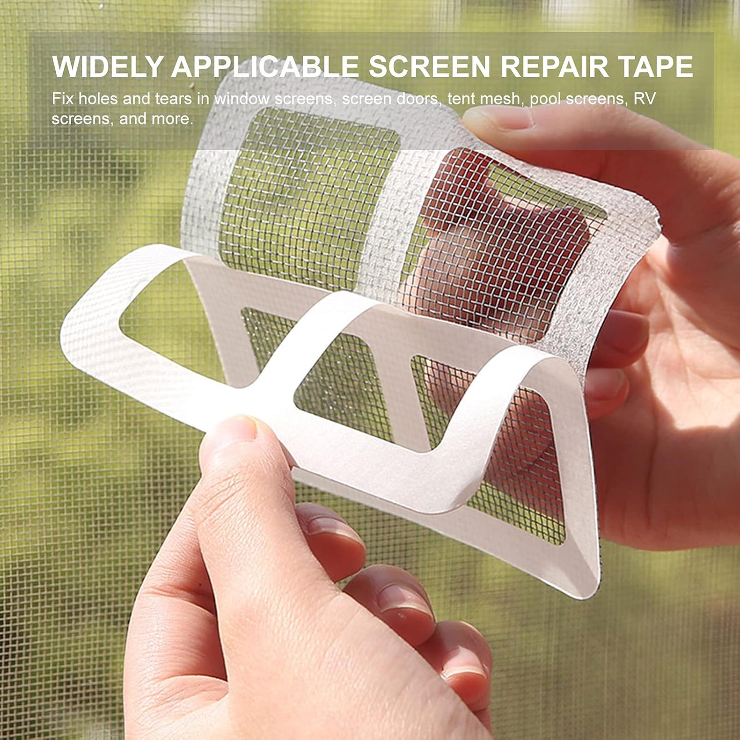 Window Screen Repair Tape (1 Pc  4  4 Inch) - Happy Price - Image 5