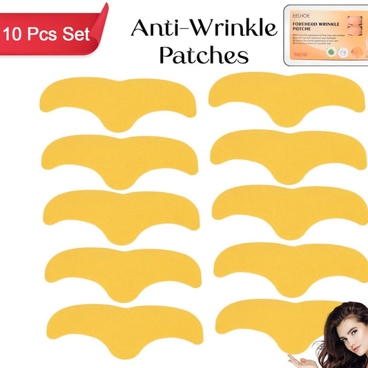 Forehead Wrinkle Patches Face Wrinkle Patches (10 Pcs Set) - Happy Price - Image 1