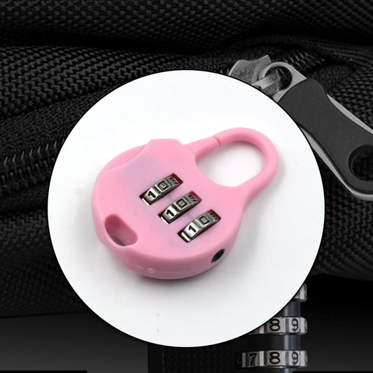 3 Digit Zipper Lock And Zipper Tool Used Widely In All Security Purposes Of Zipper Materials. - Happy Price - Image 1