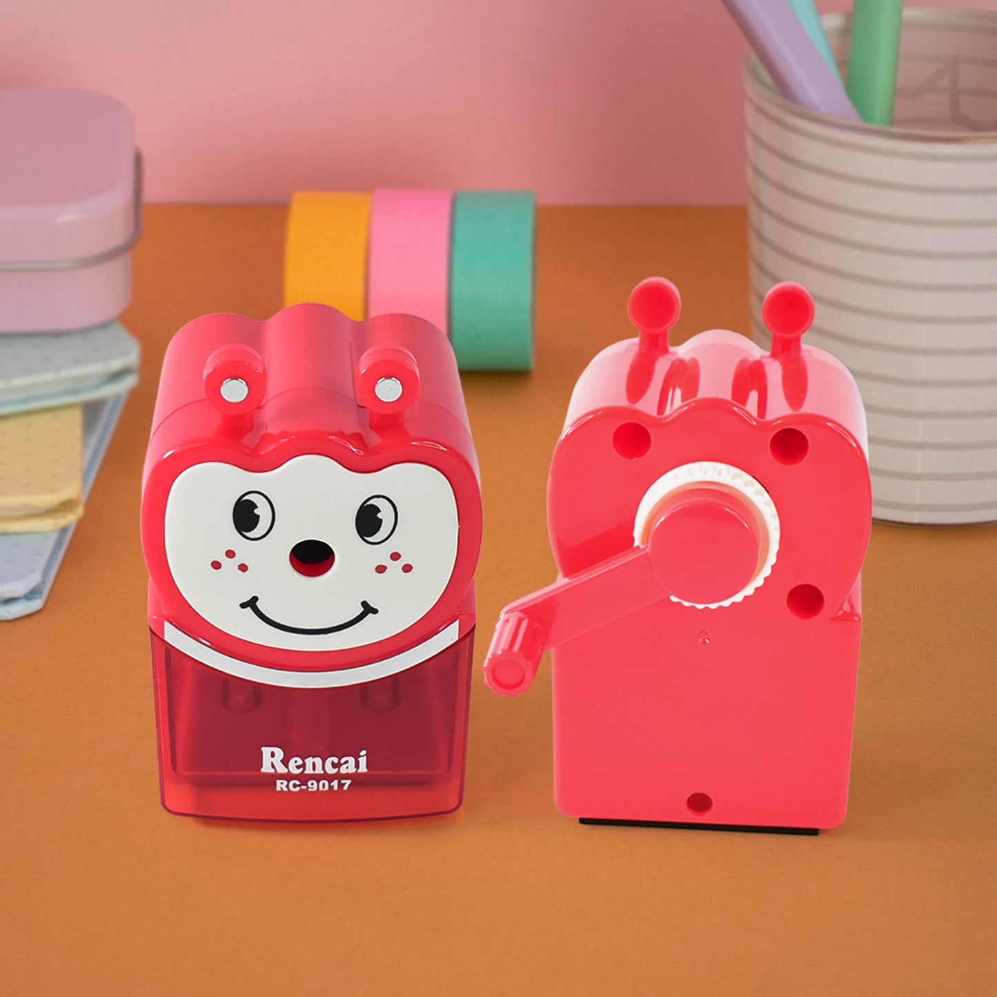 Cartoon Shaped Sharpener For Kids  Animal Shaped Pencil Sharpener (1 Pc) - Happy Price - Image 3