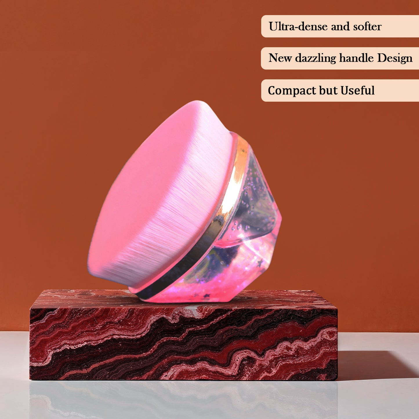 Glitter Cosmetic Brush With Starry Gel Base (1 Pc) - Happy Price - Image 4