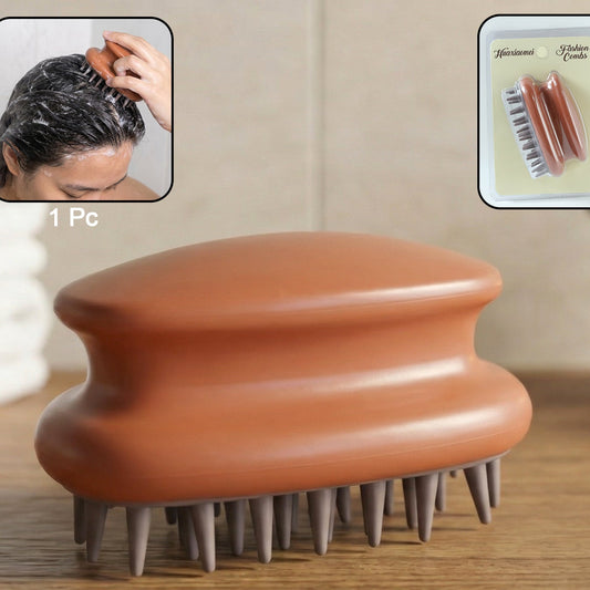 Manual Scalp Massager Shampoo Brush for Hair Washing - 1 Pc - Happy Price - Image 1