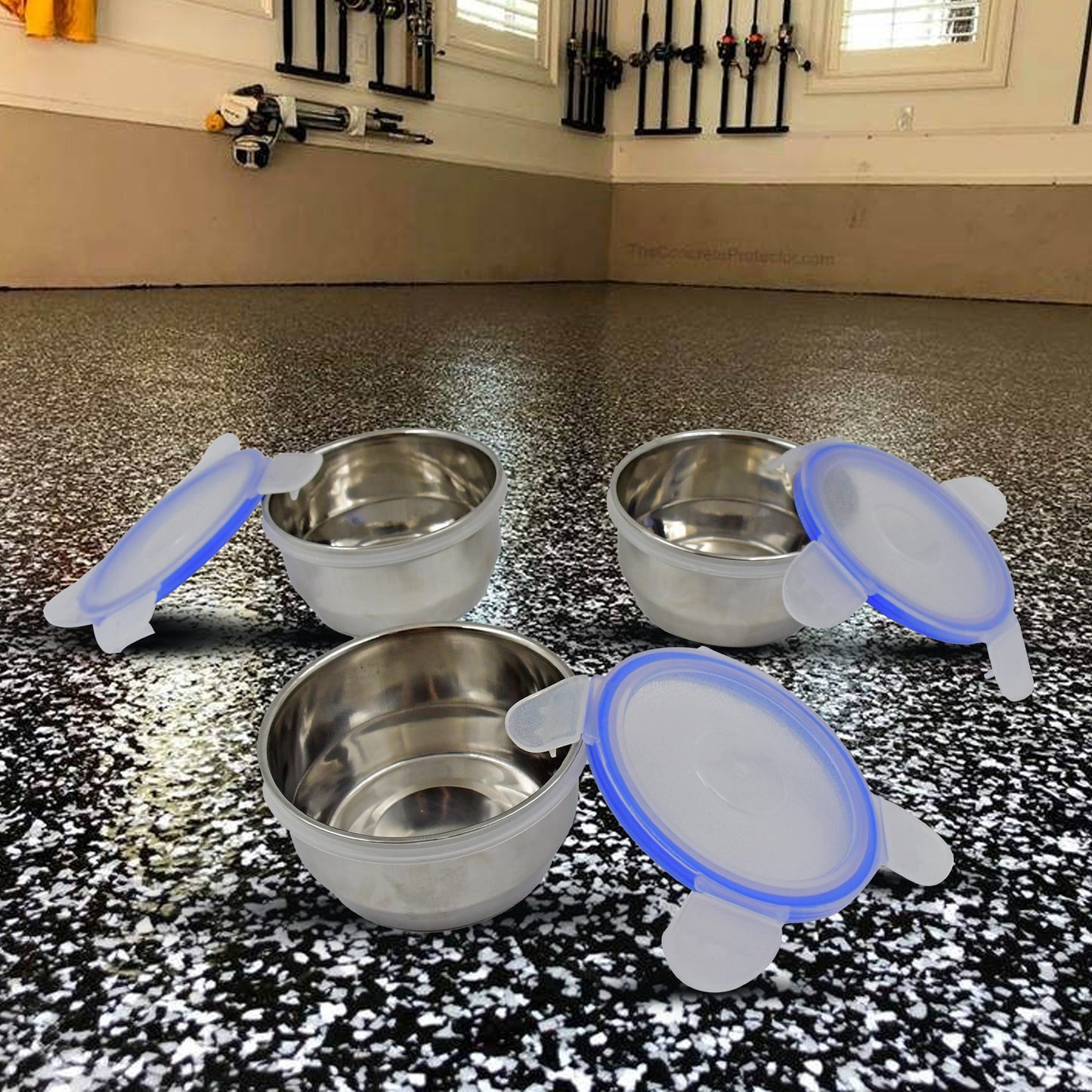 Airtight  Leak Proof Stainless Steel Container Multi Compartment Lunch Box Carry To All Type Lunch In Lunch Box  Premium Quality Lunch Box Ideal For Office  School Kids  Travelling Ideal (3 Different Lunch Box) - Happy Price - Image 3