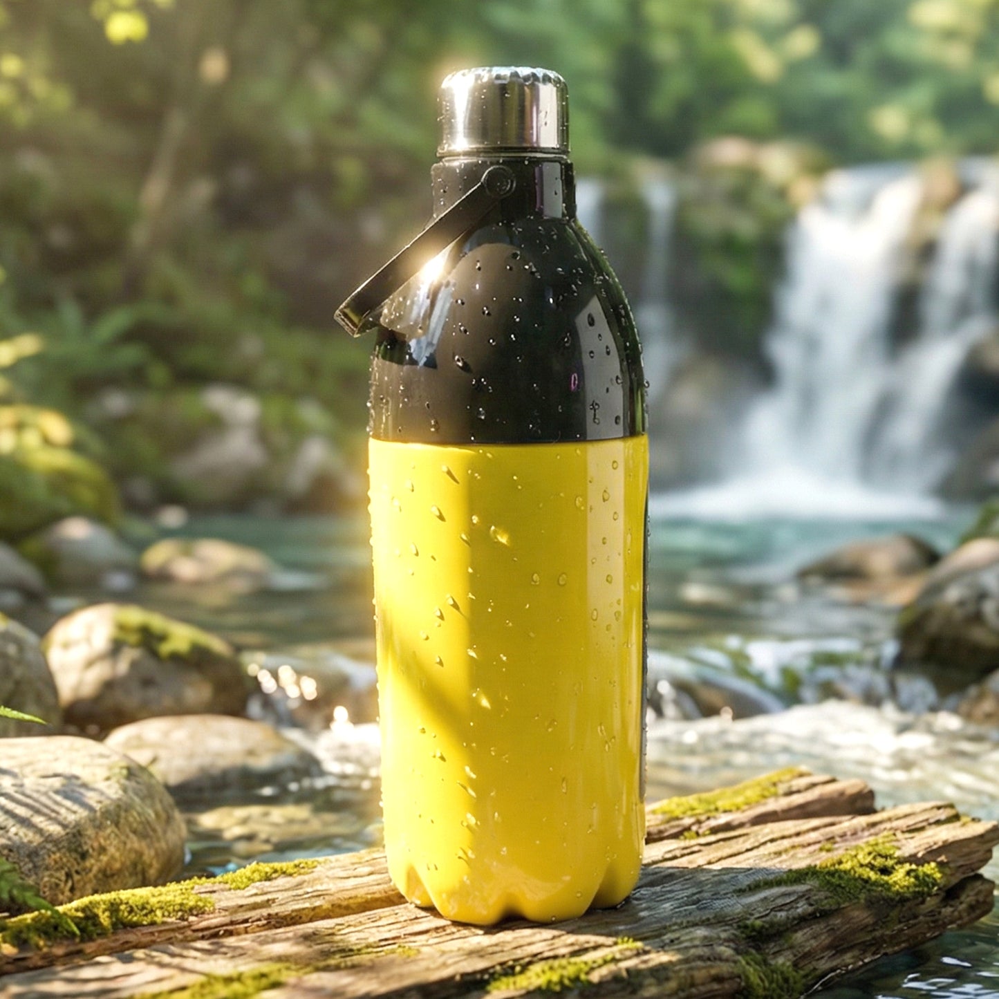 1400 ML Large Capacity Water Bottle with Strap - Leakproof for Travel & Gym - Happy Price - Image 5