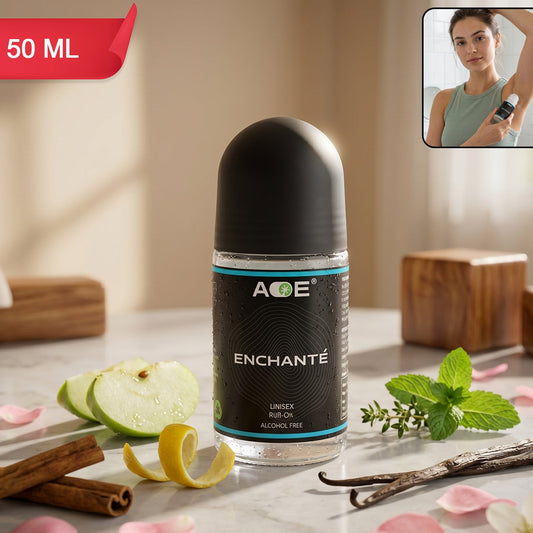 Aoe Premium Long Lasting Unisex Roll-on Deodorant Body Fragrance (1 Pc 50 Ml  Blue)