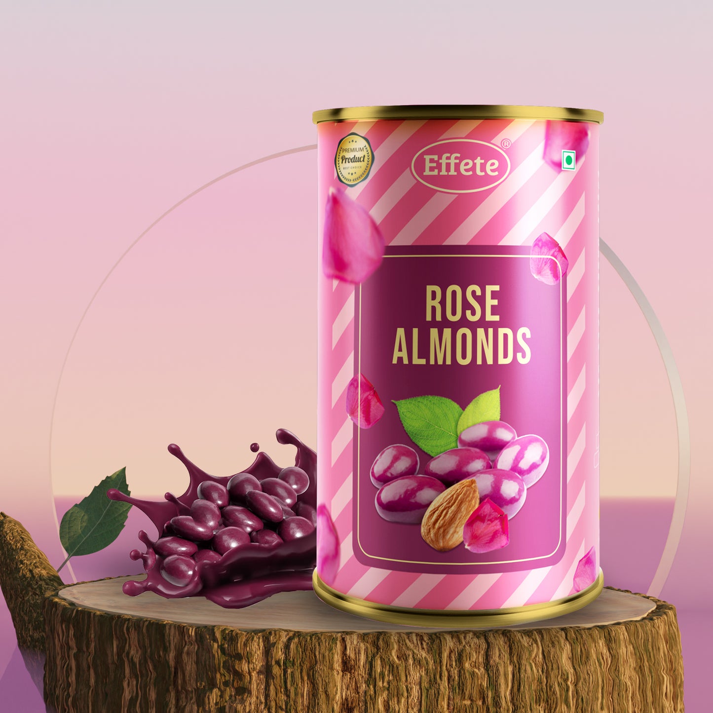 Golden Rose & Rose Almonds Gift Set - 1 Set - Happy Price - Image 6