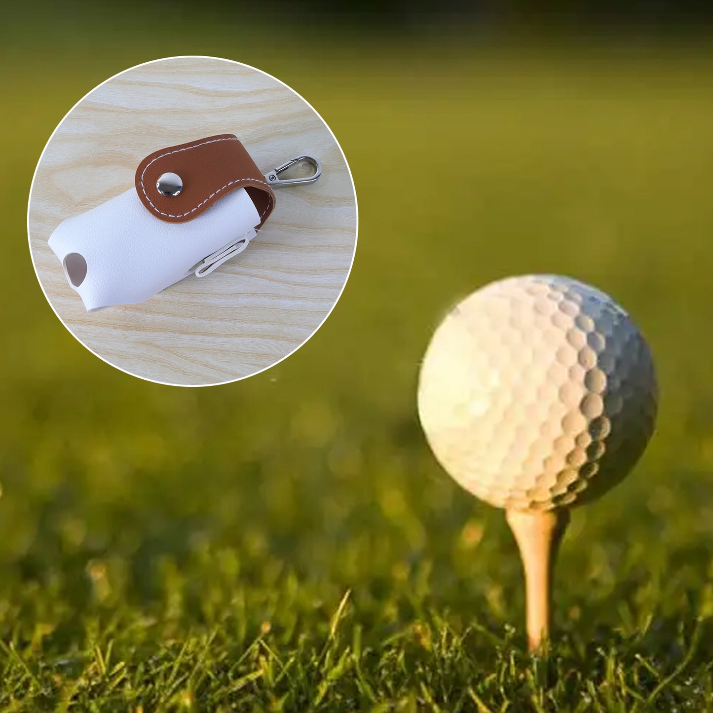 Golf Tees Holder & Mini Pouch with Carabiner - 1 Pc - Happy Price - Image 6