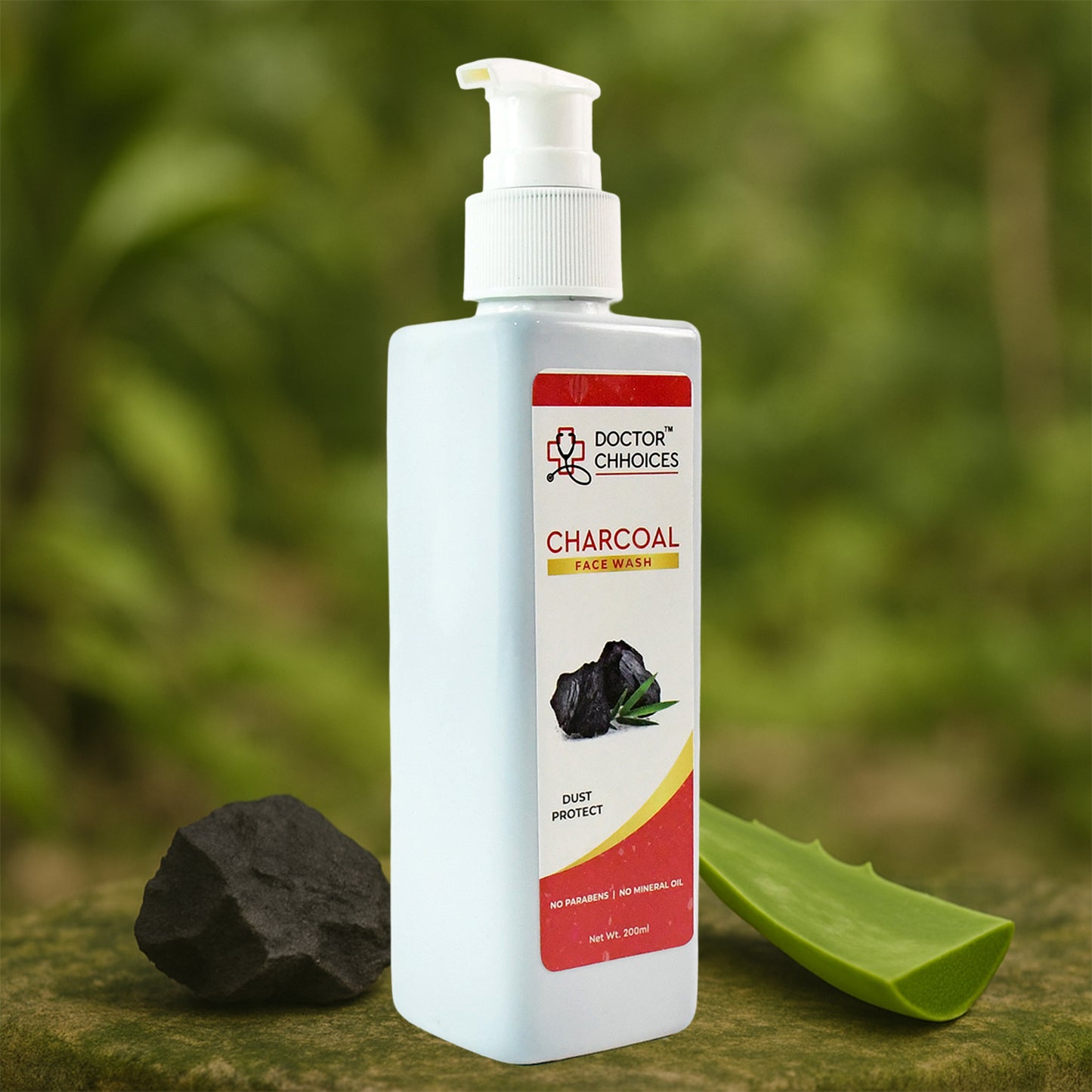 Doctor Chhoices Charcoal Face Wash  200ml (1 Pc) - Happy Price - Image 6