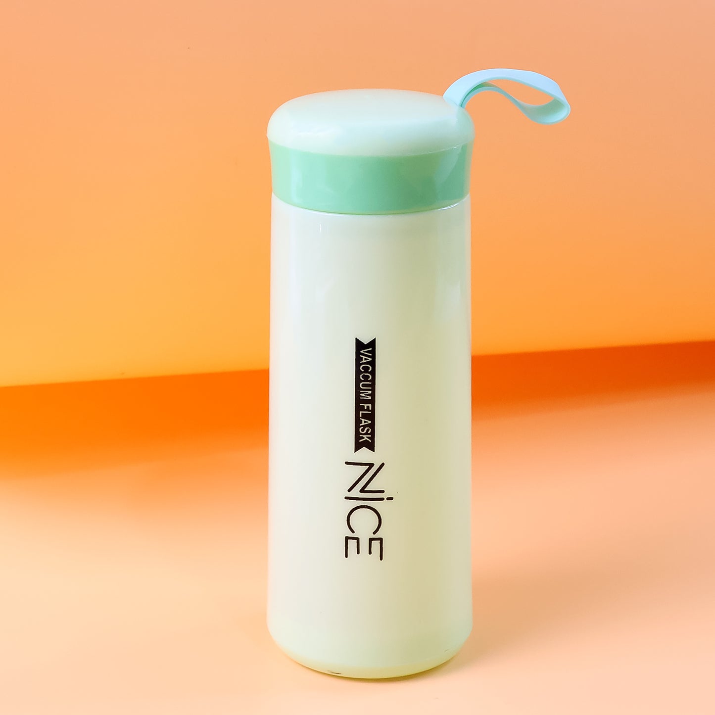 400ml Leak-Proof Plastic Flask with Strap - Green - Happy Price - Image 6