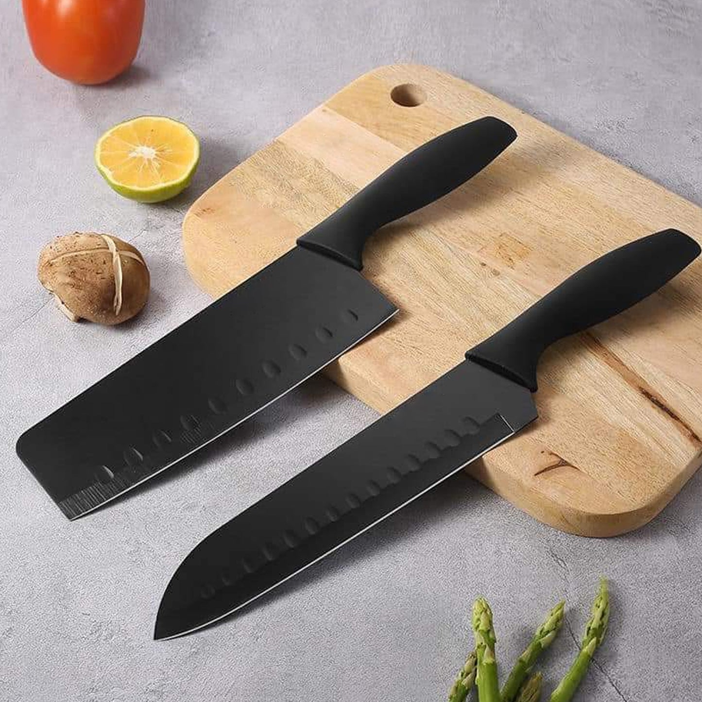 5-Piece Forged Stainless Steel Kitchen Knife Set - Happy Price - Image 5