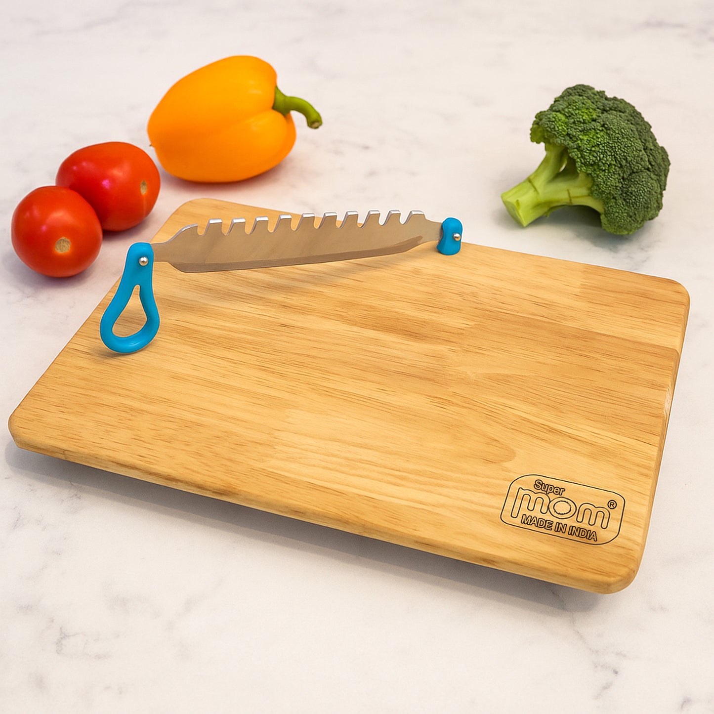 Happyprice Wooden Chopping Board with Knife (1 Pc Set) - Kitchen Prep Tool - Happy Price - Image 7