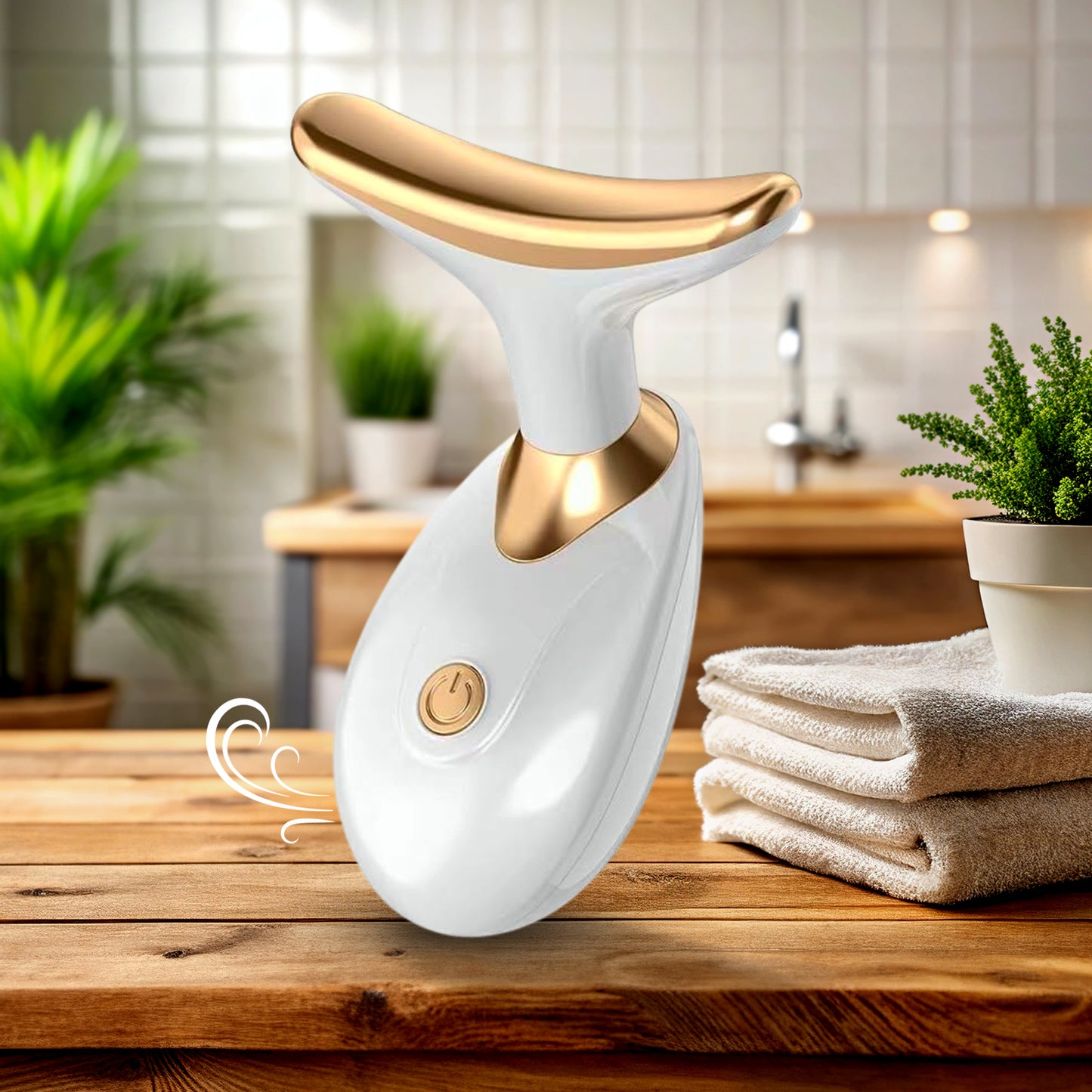 Neck Face Massager Firming Wrinkle Removal Tool (Neck Wrinkle Removal Tool  1 Pc) - Happy Price - Image 2