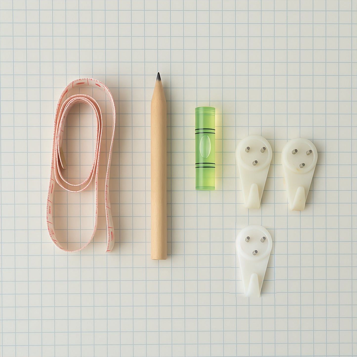 6-in-1 Wall Hanging  Measurement Tool Kit - Happy Price - Image 6