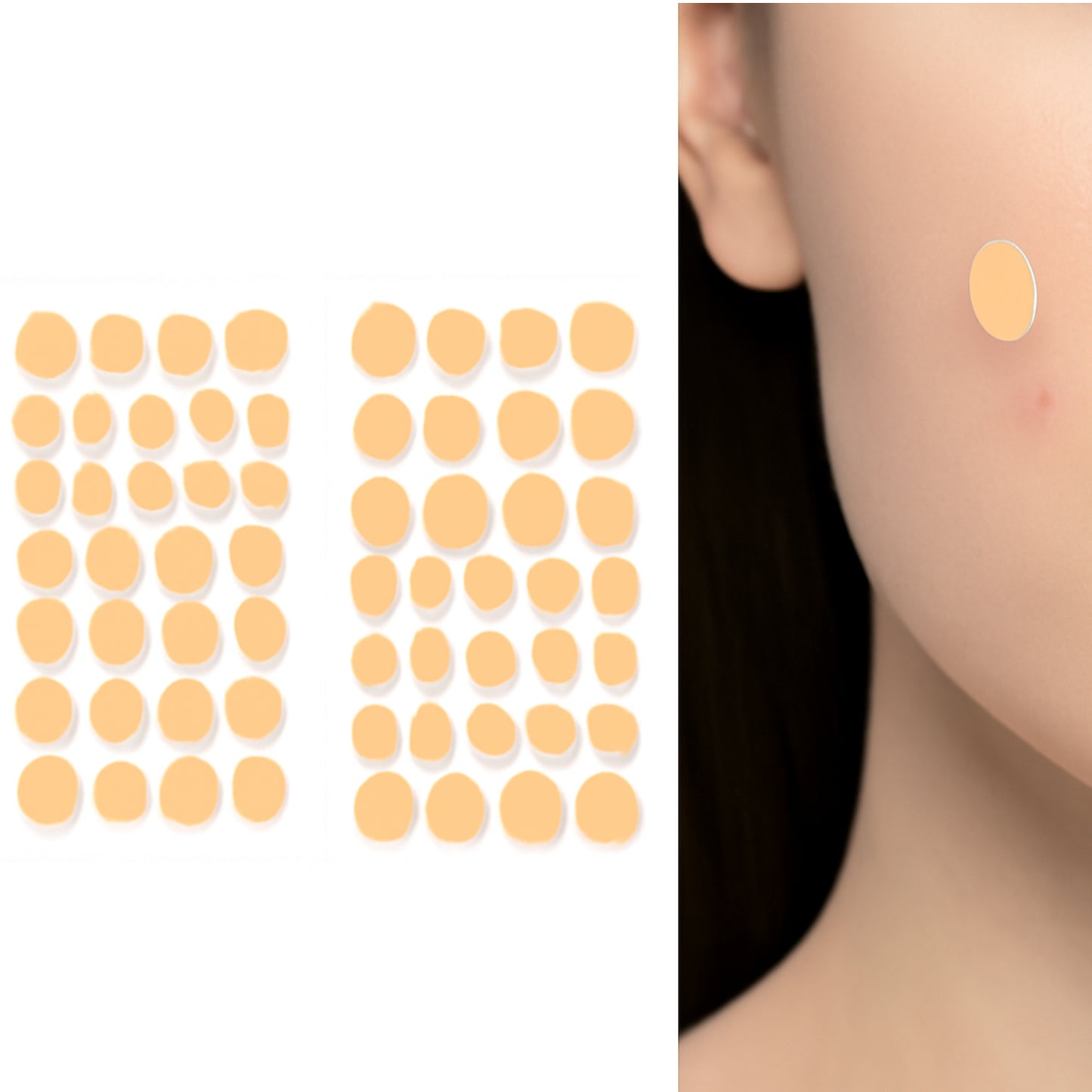 Pimple Patches for Face - 1 Sheet Set - Happy Price - Image 1