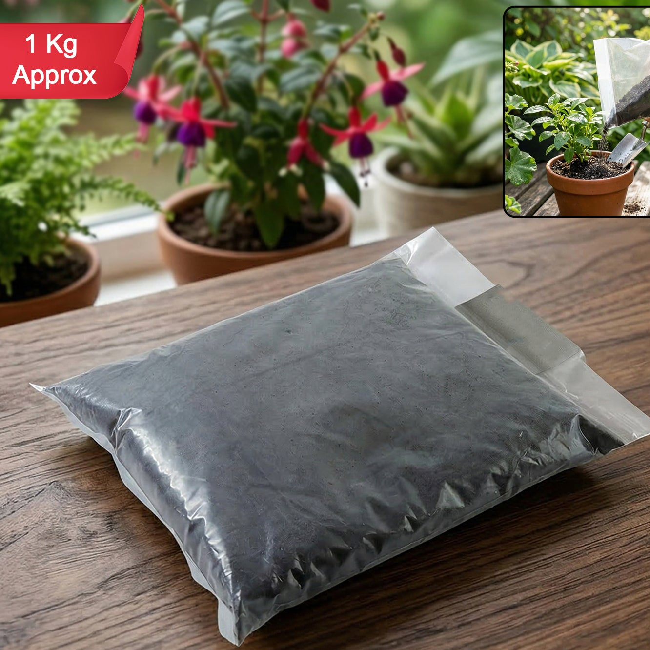 Organic Coco Peat Powder For Gardening Soil (1 Pc 1 Kg Approx)