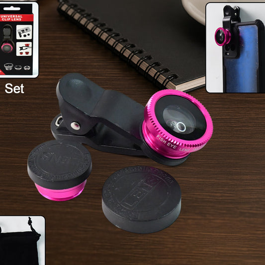 Universal Clip-on Mobile Camera Lens (1 Set) - Happy Price - Image 1