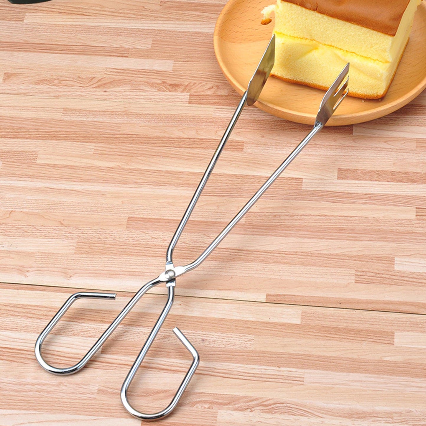 Handle Cooking Tong Salad Tong Buffet Barbecue Clip - Happy Price - Image 5