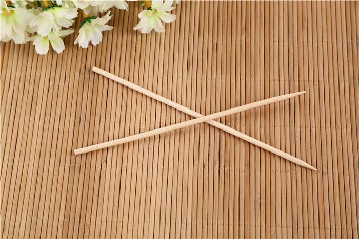 Camping Wooden Color Bamboo Bbq Skewers Barbecue Shish Kabob Sticks Fruit Kebab Meat Party Fountain Bamboo Bbq Sticks Skewers Wooden (20cm) - Happy Price - Image 5