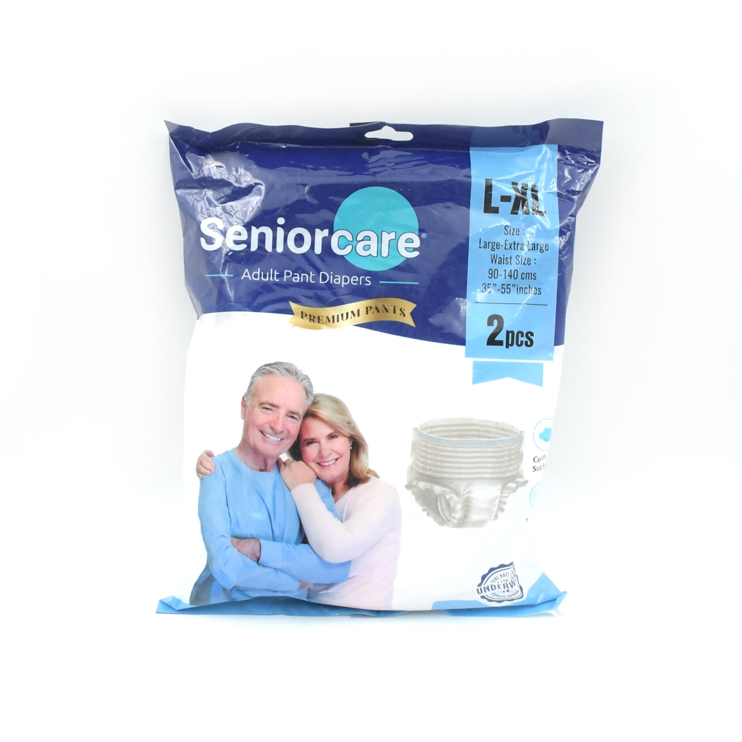0970 Large - Extra Large Senior Care Adult Pull Up Diaper Pants (Waist Size (90-140 Cm  35 -55 Inch) Adult Diapers  ( Large - Extra Large L-xl2pc) - Happy Price - Image 5