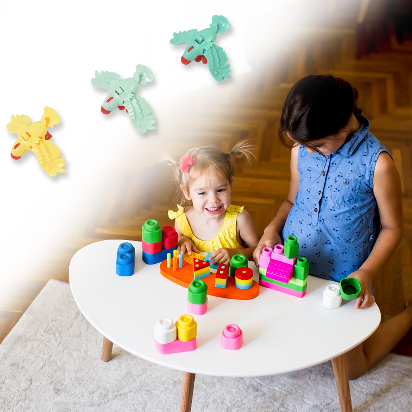 Small Diy Rio Birds Toy Promotional Toys Child Age Group 3-6 Yrs (1 Pc  Mix Color  Design) - Happy Price - Image 4