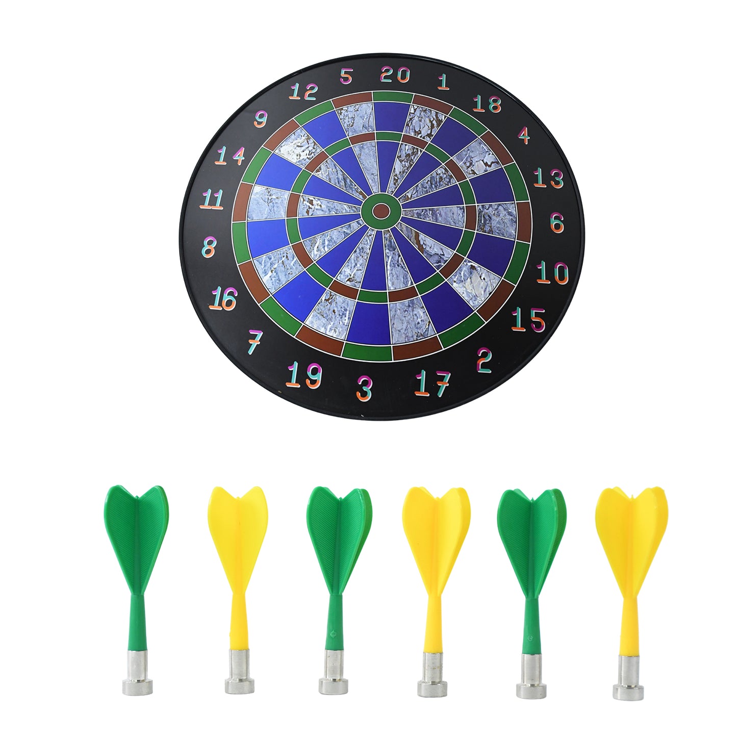 Magnetic Dart Board Game Set With 6 Safe Darts For Kids  Adults - Happy Price - Image 2
