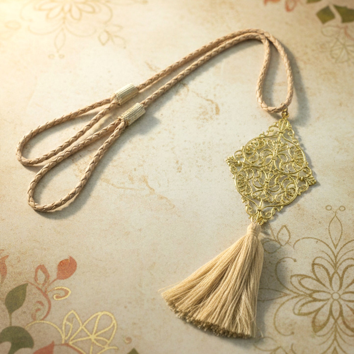 Decorative Curtain Tieback Tassel (1 Pc) - Elegant Braided Rope Holder - Happy Price - Image 6
