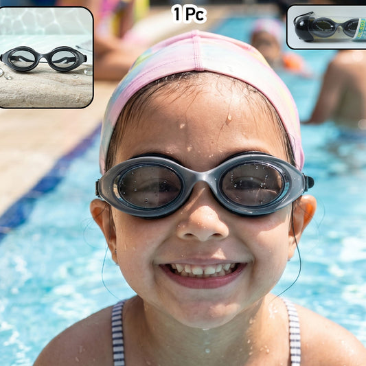Kids Uv Protection Swimming Goggles With Anti-fog Lens And Comfortable Fit  1 Pc