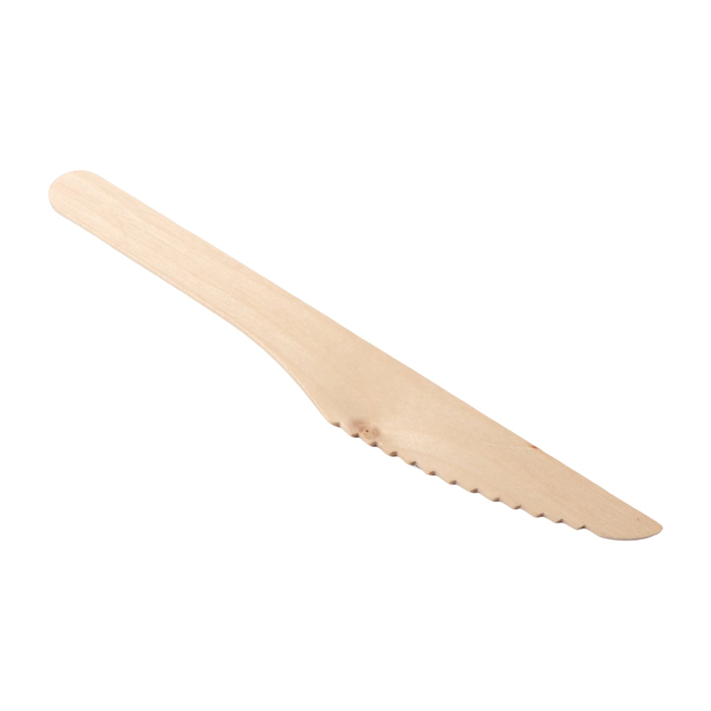 165mm Birchwood Knives - 30 Pcs Pack | Eco-Friendly Disposable Cutlery - Happy Price - Image 5