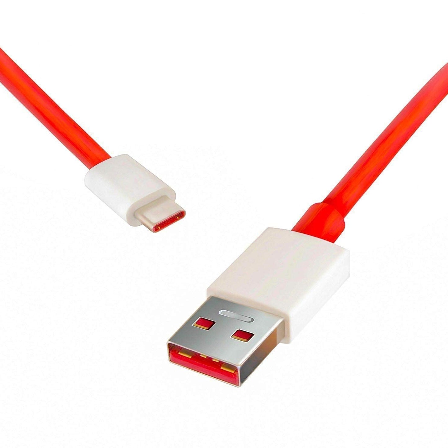 Unique Type C Dash Charging Usb Data Cable  Fast Charging Cable  Data Transfer Cable For C Type Mobile Use 1 Meter ( Red ) - Happy Price - Image 2