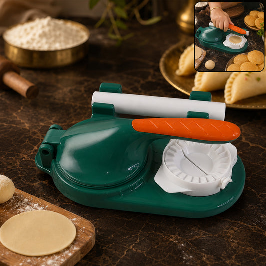 Compact Dough Press for Gujiya & Momos - 1 Pc - Happy Price - Image 1