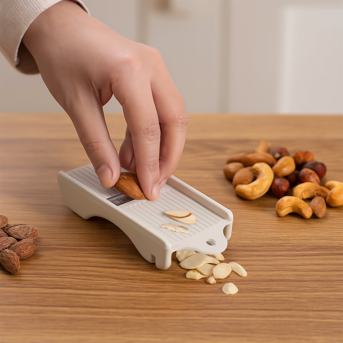 Liger Multipurpose Dry Fruit Slicer  Ginger (1 Pc) - Happy Price - Image 5