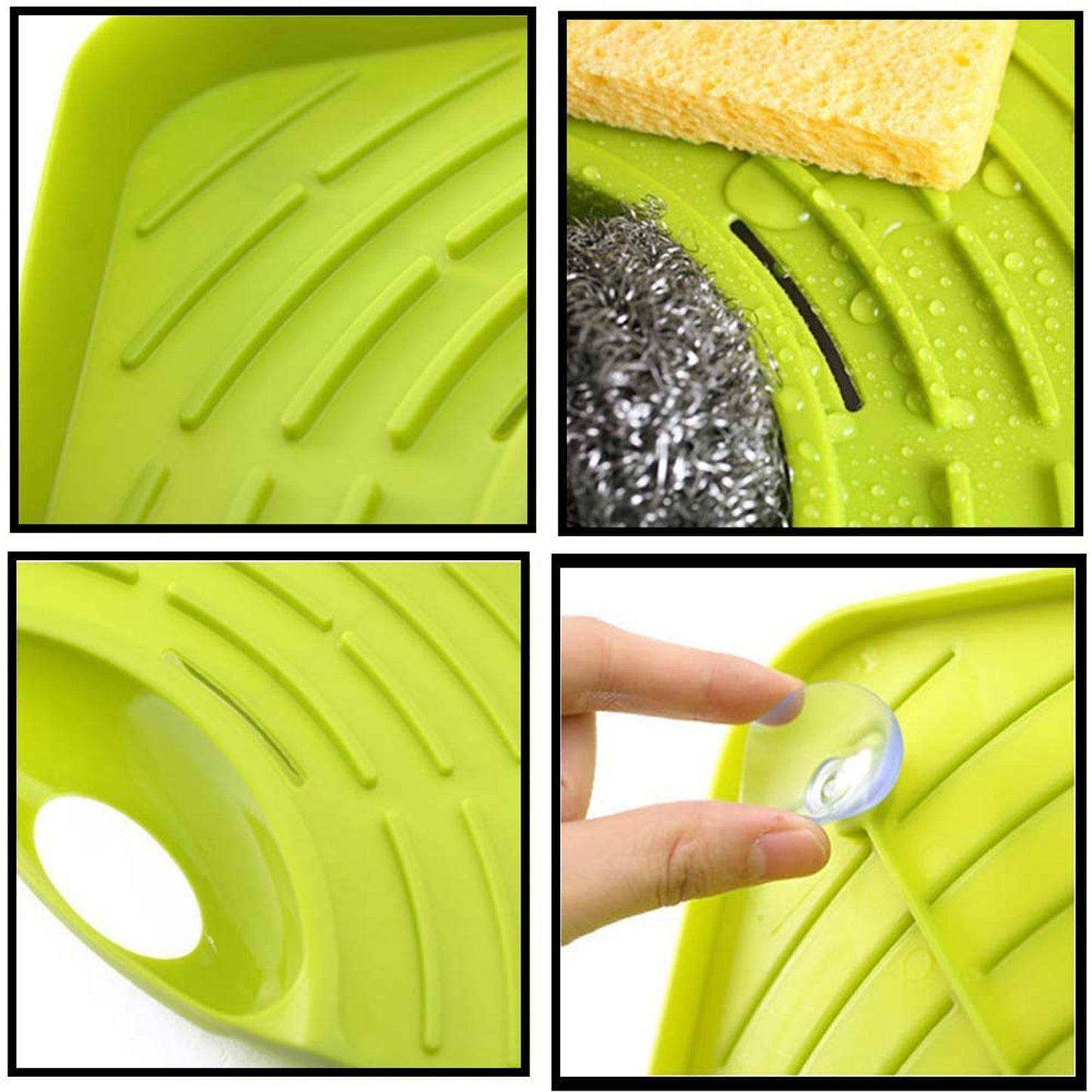 1h Corner Sink Strainer For Draining Kitchen Waste In Sinks And Wash Basins. - Happy Price - Image 5