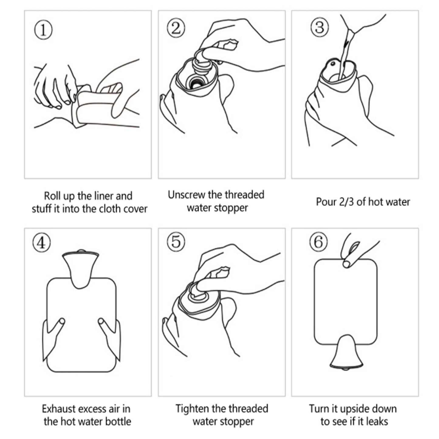 Mix Design Printed Small Hot Water Bag  For Pain Relief Neck Shoulder Pain And Hand Feet Warmer Menstrual Cramps Hot And Cold Therapy Leak Proof Pad (1 Pc) - Happy Price - Image 6