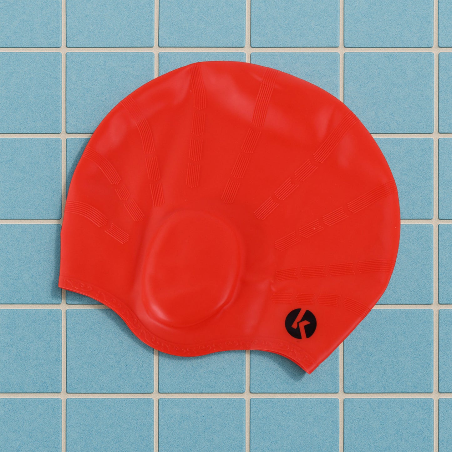 Premium Silicone Swimming Cap for Adults (1 Pc) - Waterproof & Ear Protection - Happy Price - Image 6