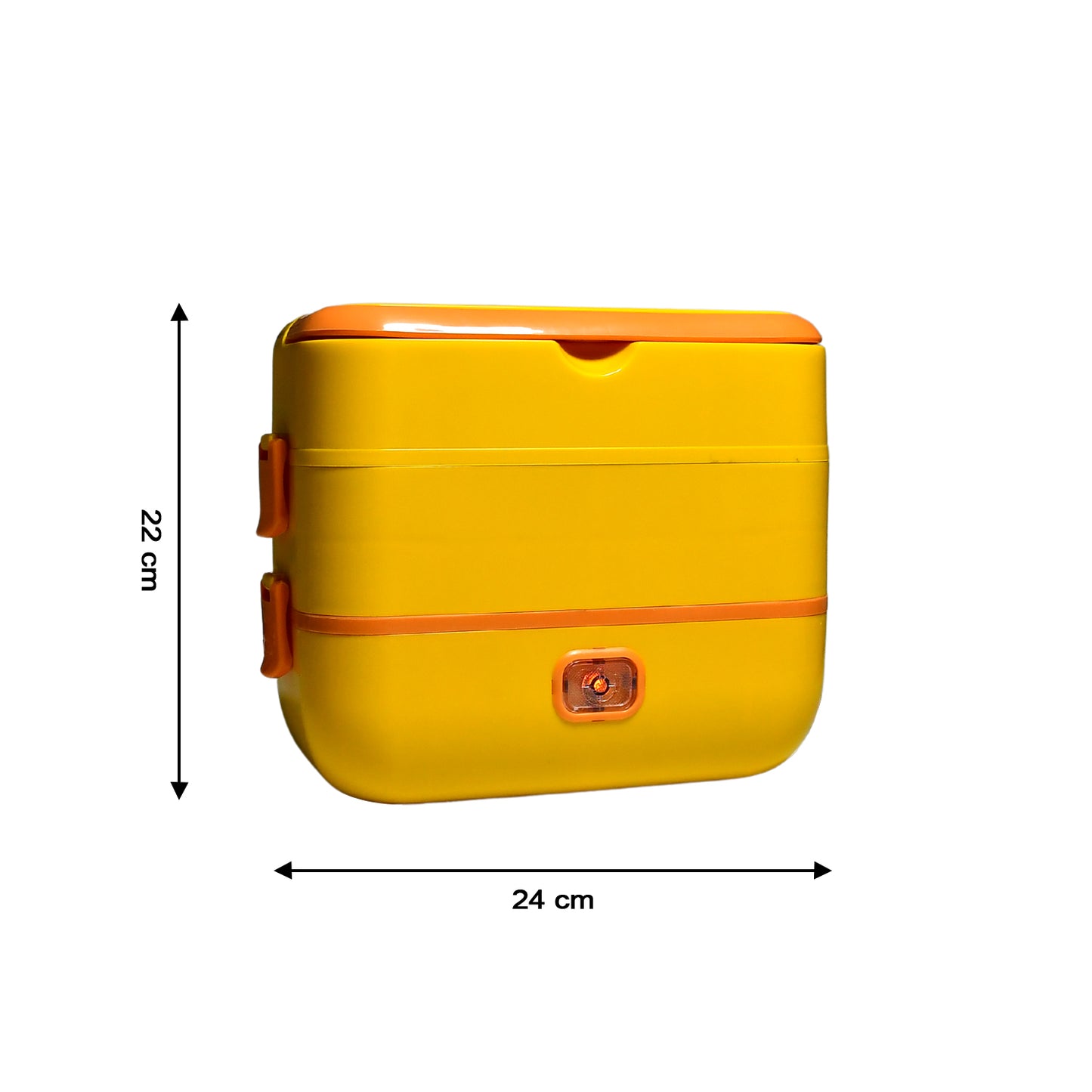 2layer Electric Lunch Box For Office Portable Lunch Warmer With Removable 4 Stainless Steel Container. - Happy Price - Image 4