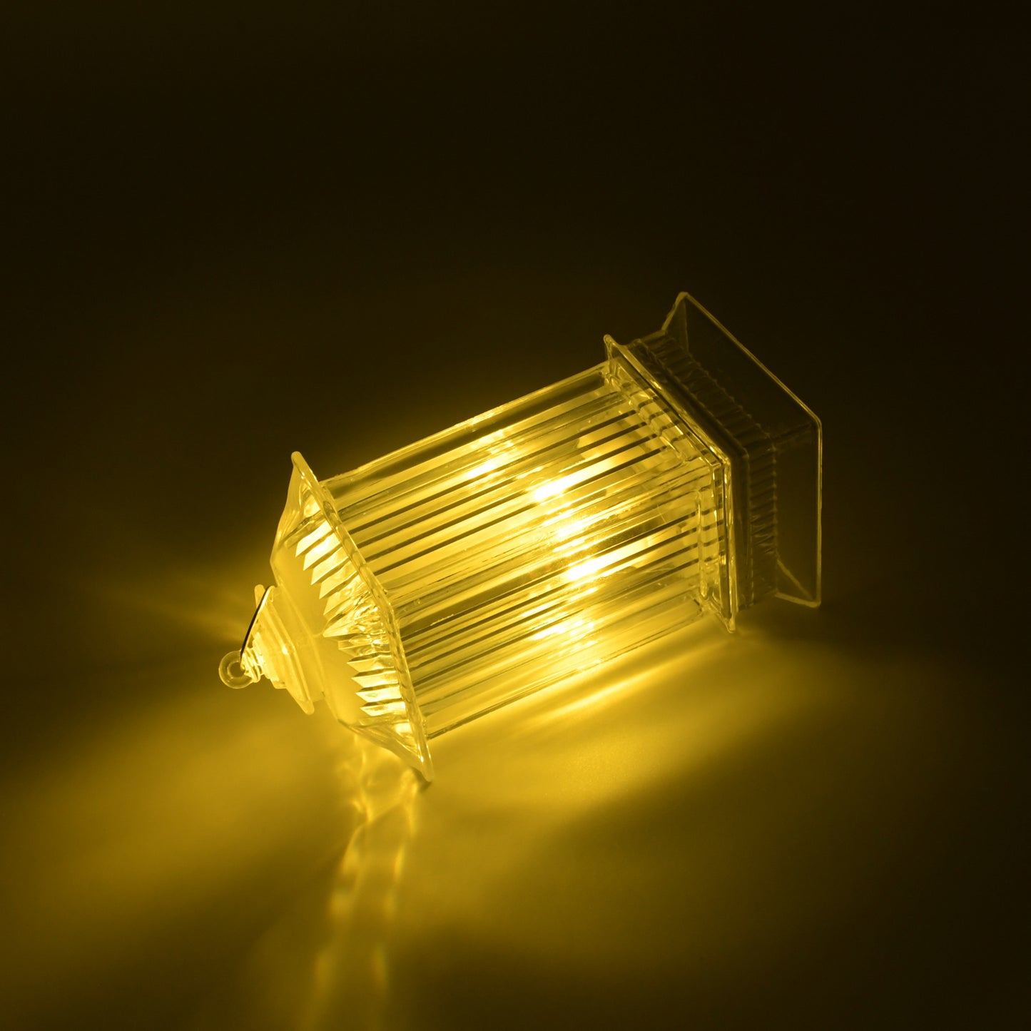 Lantern Shape LED Flickering Crystal Candle Light - Decorative Table Lamp for Parties & Home - Happy Price - Image 3