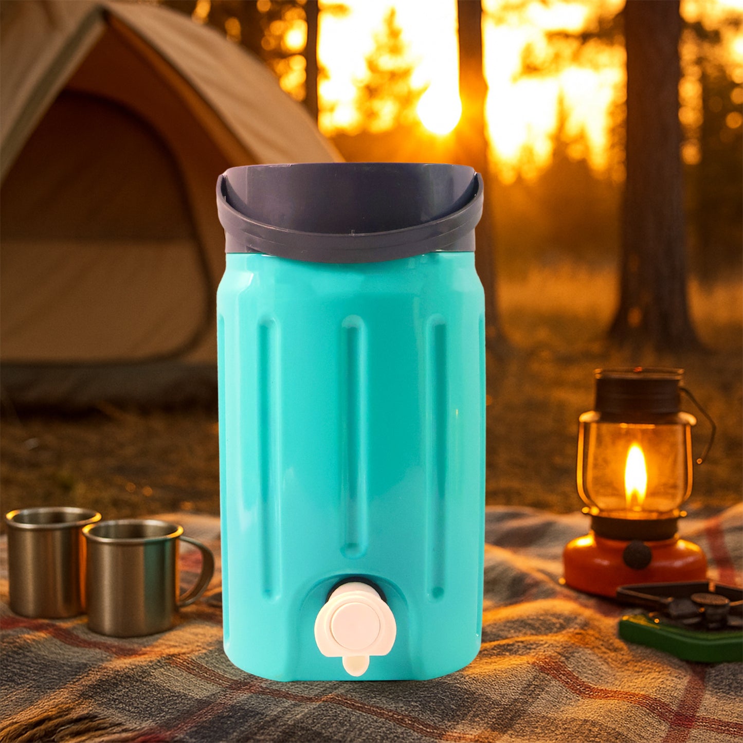 2 Litre Insulated Water Dispenser with Tap and Handle - 1 Pc - Happy Price - Image 3