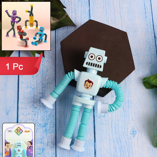 Flexible Robot Spring Toy for Kids - Bendable Action Figure (1 Pc) - Happy Price - Image 1