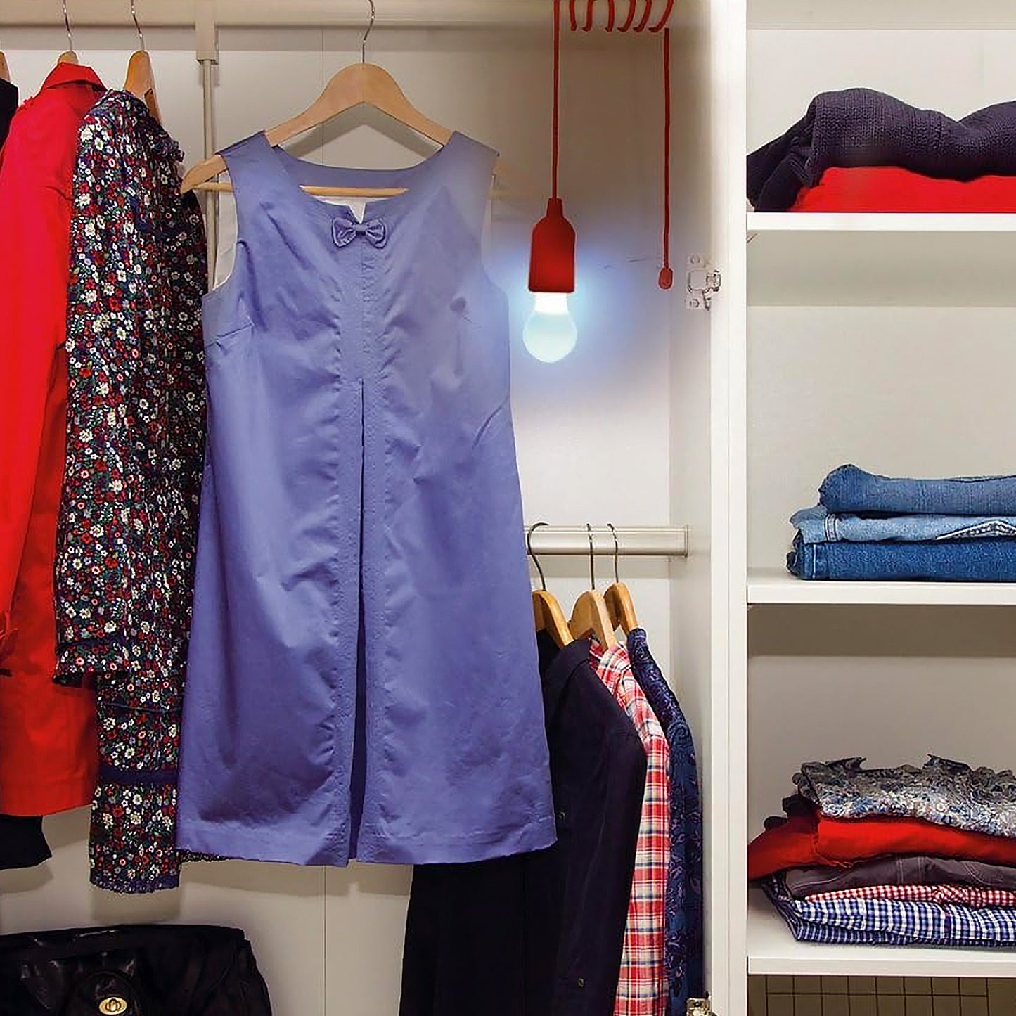 1pcs Led Bulbs Pull Cord Light Led Pull Cord Light Hanging Led Bulb Pull Wire Drawstring Light Bulb Black Led Pendant Lights - Happy Price - Image 6