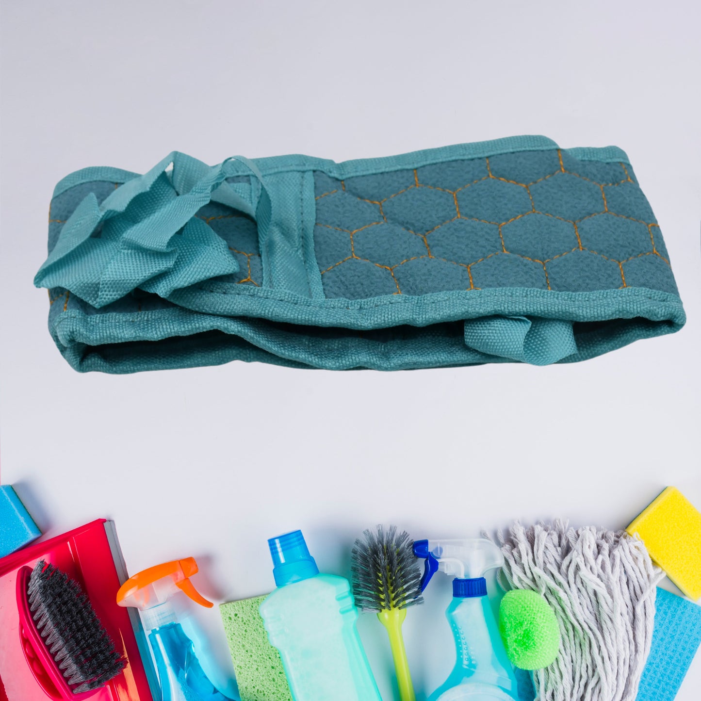 Bath Shower Set Scrubber Loofah Sponge Pouf Bath Brush Extra Long Dual Sided Scrubber Long Lasting Deep Clean Super Soft Body Scrubber For Men Woman (2 Pcs Set) - Happy Price - Image 3