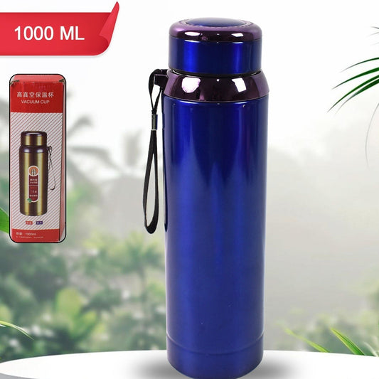 1000 ML Double Wall Stainless Steel Insulated Water Bottle - Happy Price - Image 1