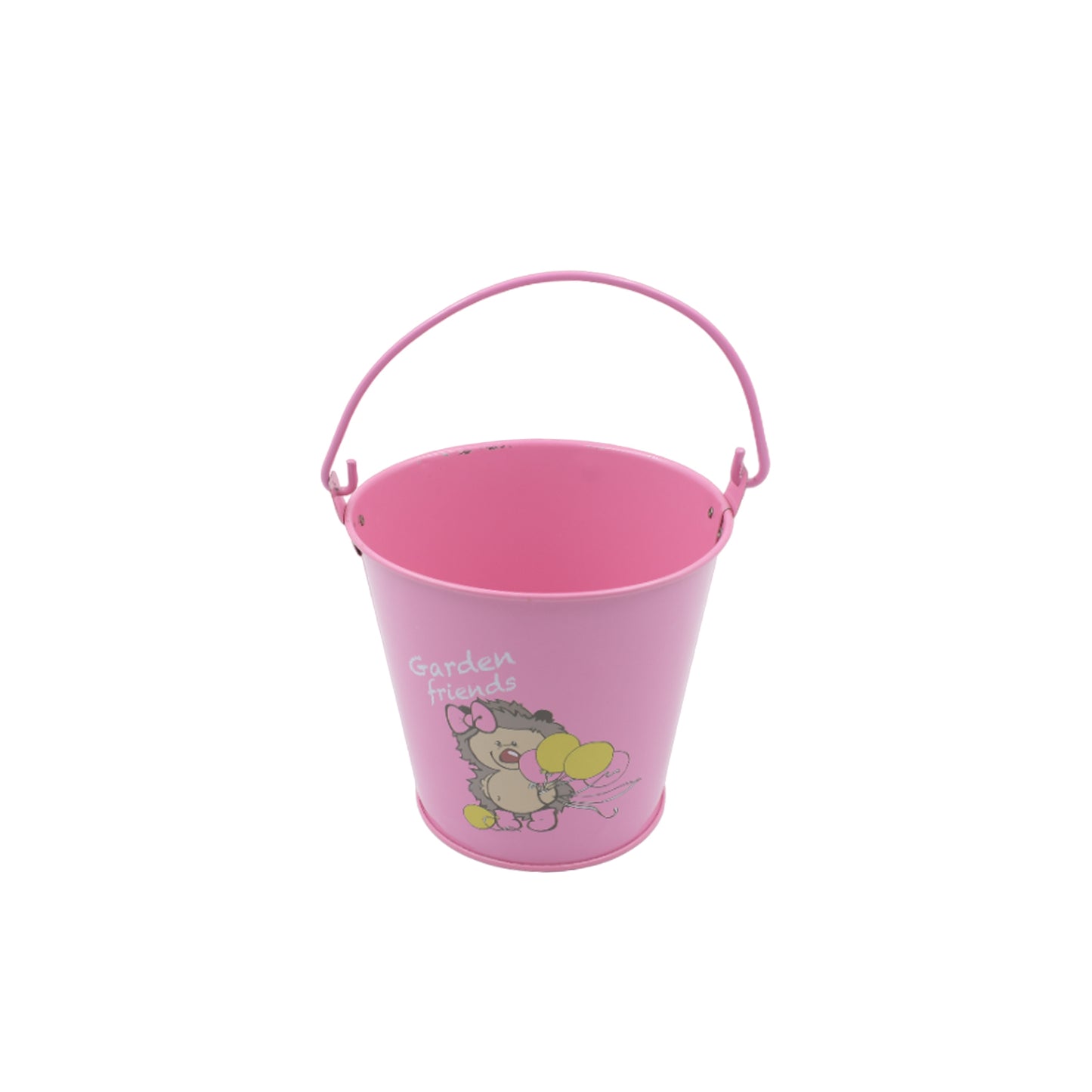 Small Metal Buckets With Handles Bucket Plant Kids Pot Plant Succulents Metal Flower Bucket Metal Candy Bucket Ice Bucket Bucket Metal Succulent Flower Pot Creativity (1 Pc) - Happy Price - Image 4