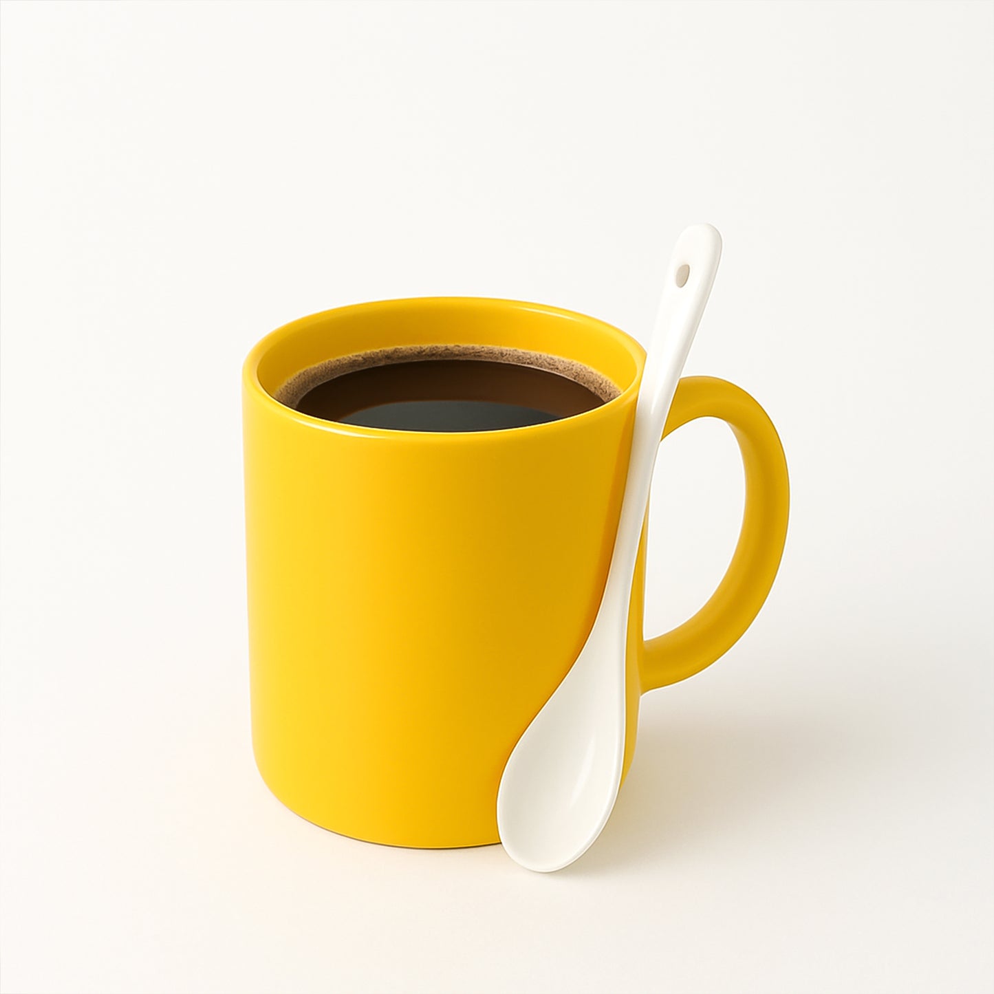 Elegant Ceramic Mug With Matching Spoon - Happy Price - Image 2