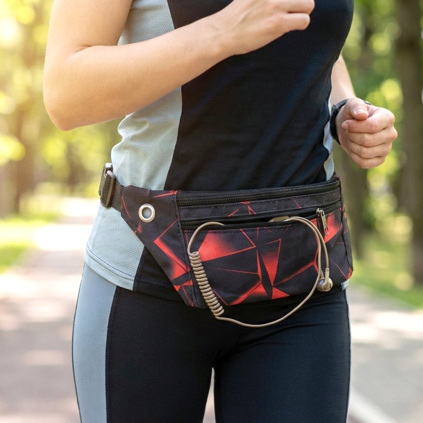 Adjustable Sports Waist Pouch - 1 Pc - Happy Price - Image 3