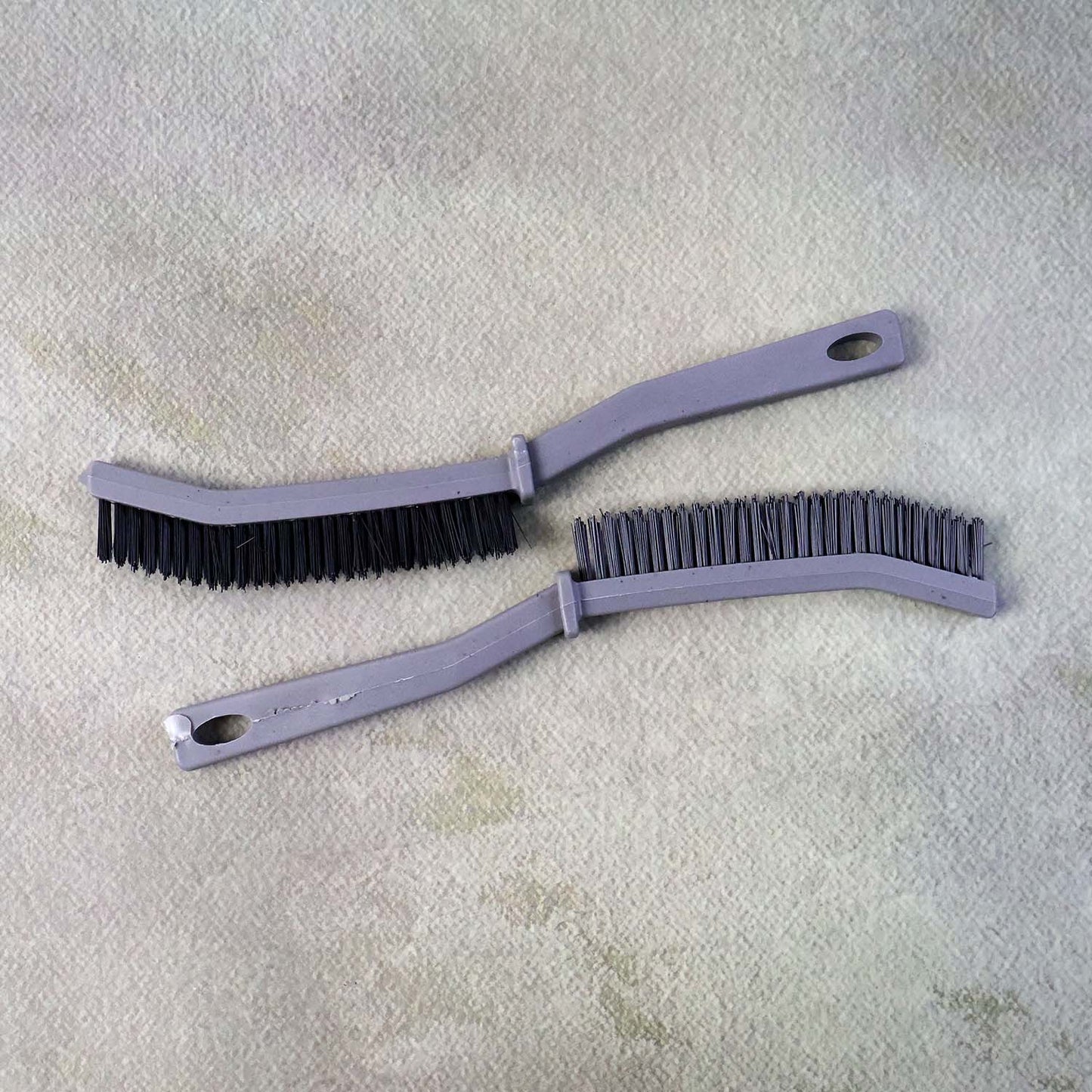 Long Handle Corner Cleaning Brush Set - 2 Pc - Happy Price - Image 3