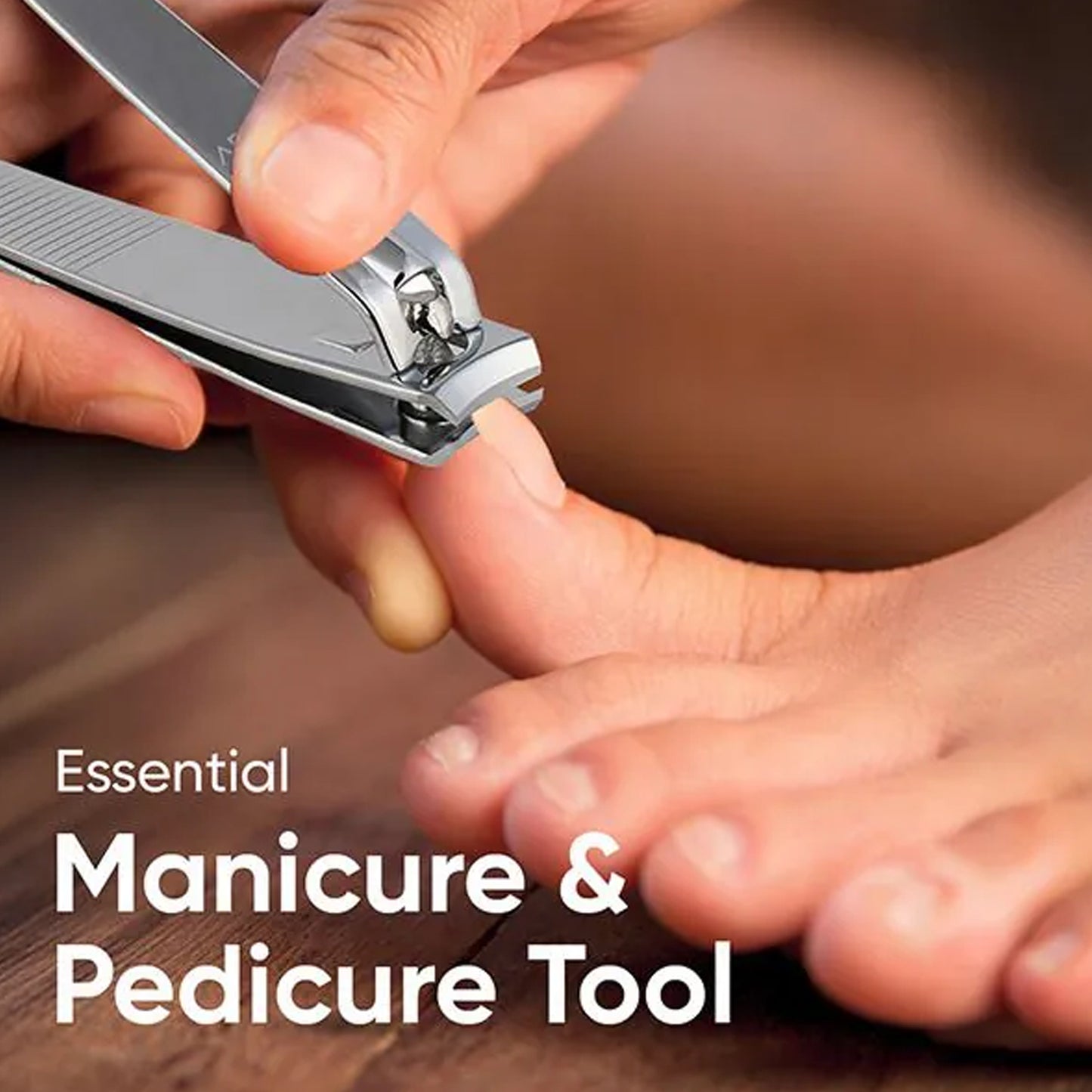 Heavy-duty Stainless Steel Nail Cutter with File - 1 Pc - Happy Price - Image 5