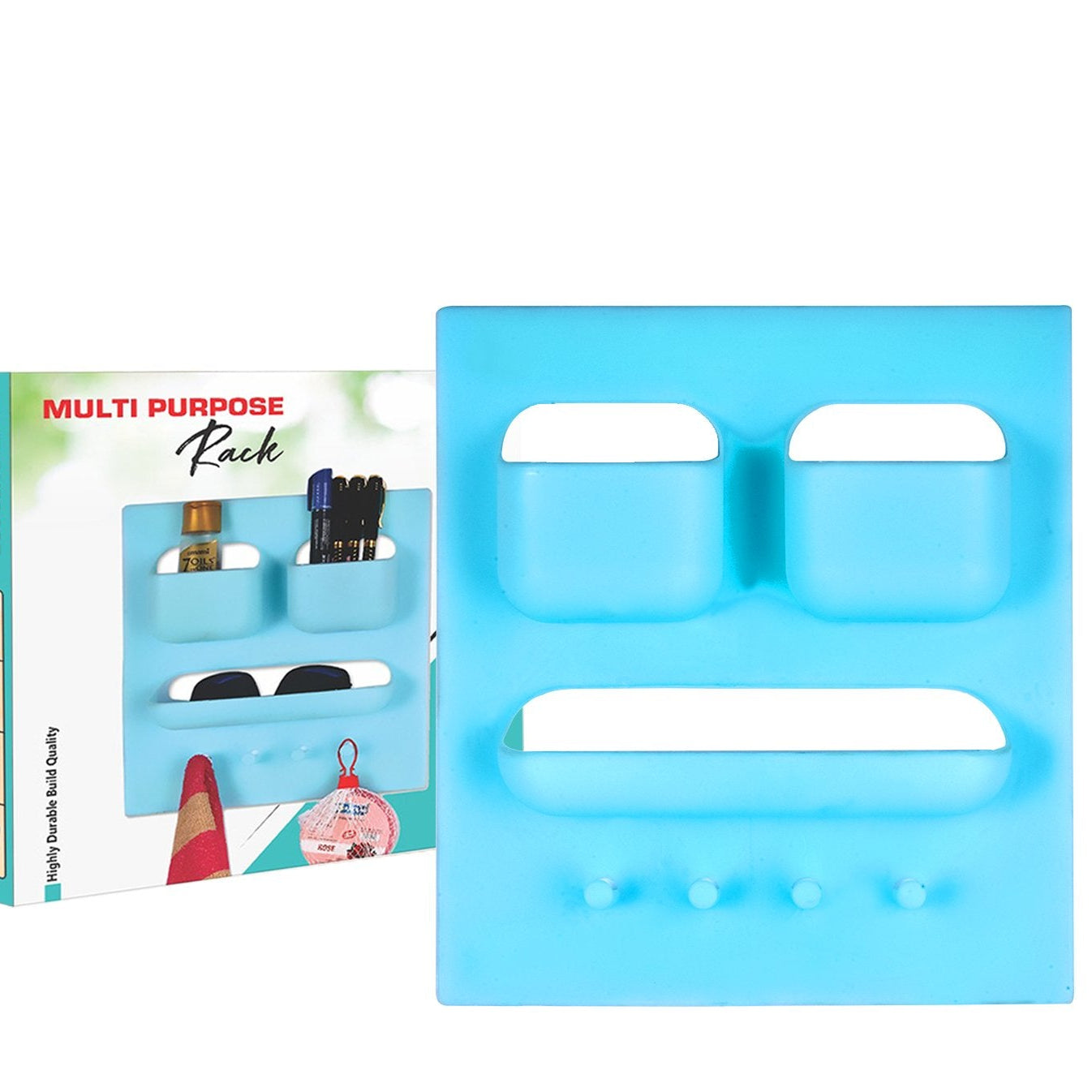 1750 Plastic Unbreakable Soap Dish Tooth Brush Paste Holder